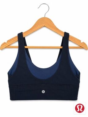 Lululemon  Bra Size 4 mineral Blue/true navy Light Support